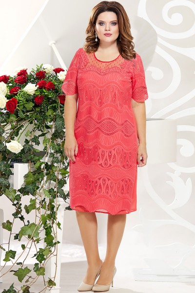 Платье Mira Fashion 4825 коралл