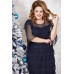 Платье Mira Fashion 5015 синий