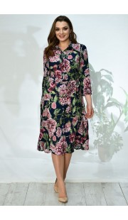 Платье Elletto 1608 мультиколор