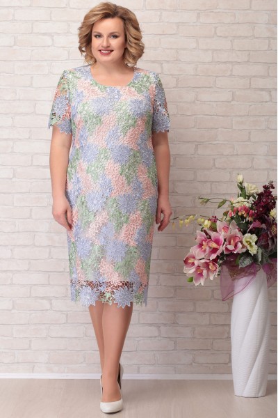 Платье Aira Style 623 мультиколор