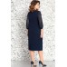 Платье Mira Fashion 4549 тёмно-синий