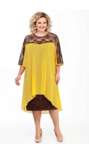 Платье Pretty 530 желтые тона