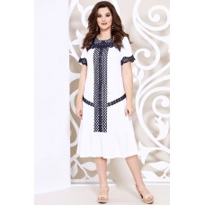 Платье Mira Fashion 4955 белый