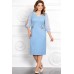 Платье Mira Fashion 4669 голубой Платье Mira Fashion 4669 голубой