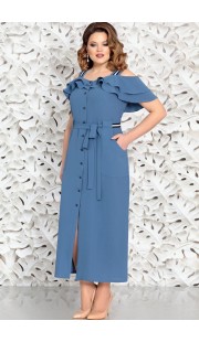 Платье Mira Fashion 4603 синий