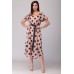 Платье Denissa Fashion 1314 розовые тона