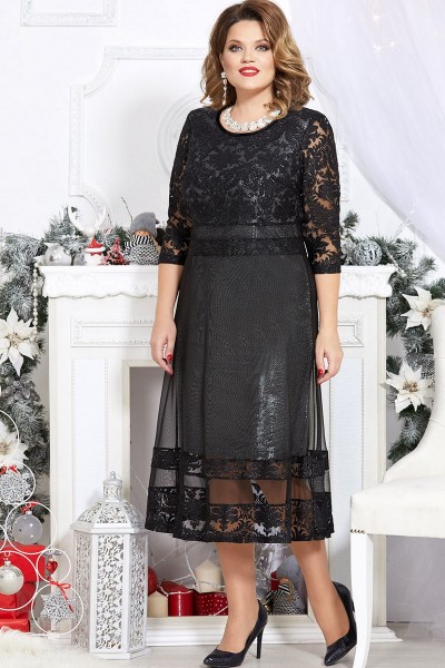 Платье Mira Fashion 4723-2 чёрный