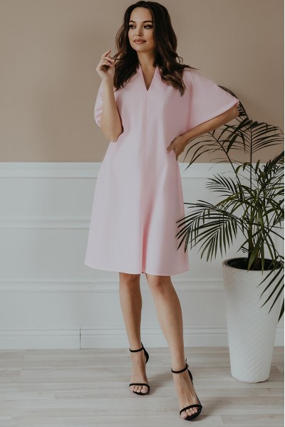 Платье Olga Style М412 Розовый