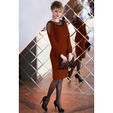 Платье Euromoda 251/2 терракот Платье Euromoda 251/2 терракот