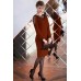 Платье Euromoda 251/2 терракот Платье Euromoda 251/2 терракот