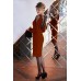 Платье Euromoda 251/2 терракот