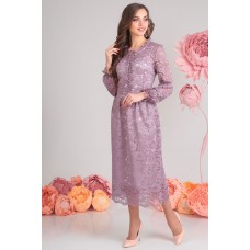 Платье SandyNa 13503-7 бледно-розовый Платье SandyNa 13503-7 бледно-розовый