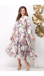 Платье Michel Chic 972 розовые тона