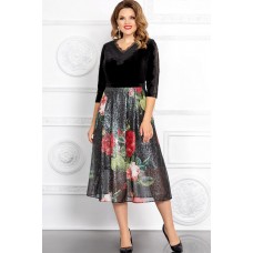 Платье Mira Fashion 4686 чёрный