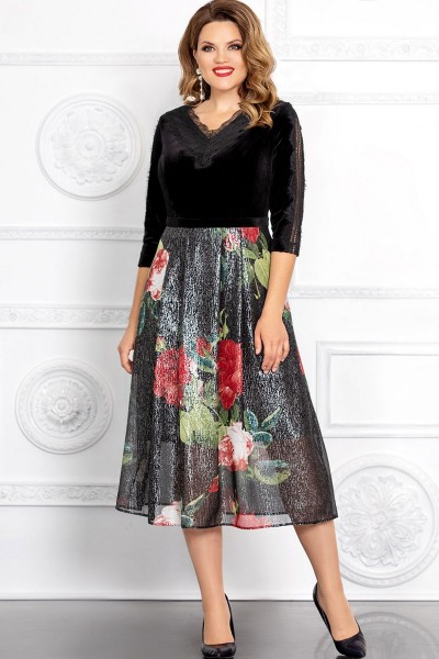 Платье Mira Fashion 4686 чёрный