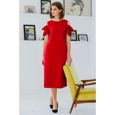 Платье Elletto 1621 красный