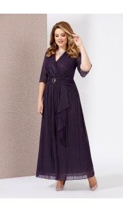 Платье Mira Fashion 4977 Фиолетовый