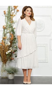 Платье Mira Fashion 4842 светлые тона