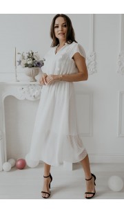 Платье Olga Style м407 Белый