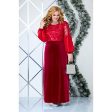 Платье Ninele 7345 красный