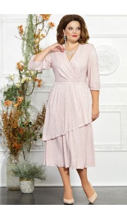 Платье Mira Fashion 4842-3 пудра