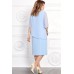 Платье Mira Fashion 4662 голубой