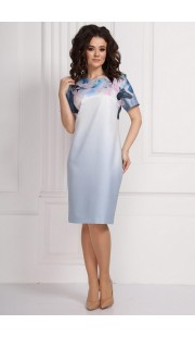 Платье Solomeya Lux 599 разноцвет