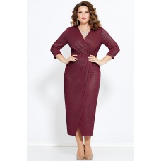 Платье Mira Fashion 4763-2 бордовый