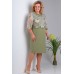 Платье Viola Style 870 зеленый