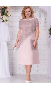 Платье Ninele 5710 пудра