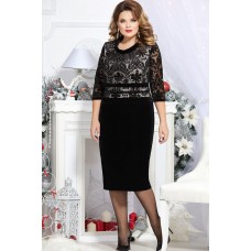Платье Mira Fashion 4722 чёрный