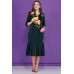 Платье Juliet Style D85-1 изумрудные тона