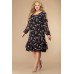 Платье Svetlana Style 1177 черные тона с цветами Платье Svetlana Style 1177 черные тона с цветами