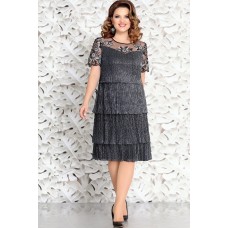 Платье Mira Fashion 4585 серый