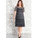 Платье Mira Fashion 4585 серый
