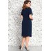 Платье Mira Fashion 4575 тёмно-синий