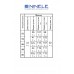 Платье Ninele 5849 темно-синий