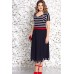 Платье Mira Fashion 4612 тёмно-синий Платье Mira Fashion 4612 тёмно-синий