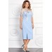 Платье Mira Fashion 4666 голубой Платье Mira Fashion 4666 голубой
