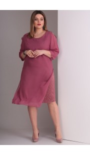 Платье Viola Style 0812 розовые тона