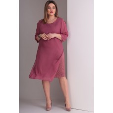 Платье Viola Style 0812 розовые тона Платье Viola Style 0812 розовые тона