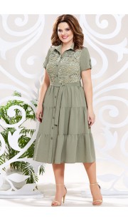 Платье Mira Fashion 4789 хаки