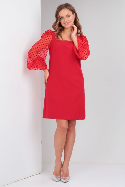 Платье TVIN 7610 красный