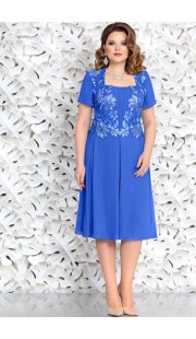 Платье Mira Fashion 4634 васильковый