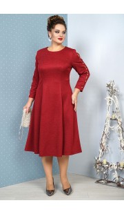 Платье Alani 1055 винный