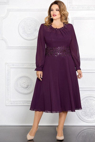 Платье Mira Fashion 4709 слива