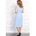 Платье Mira Fashion 4666 голубой