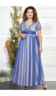 Платье Mira Fashion 4827-3 василёк