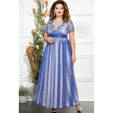 Платье Mira Fashion 4827-3 василёк