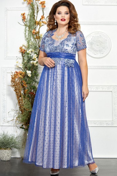 Платье Mira Fashion 4827-3 василёк